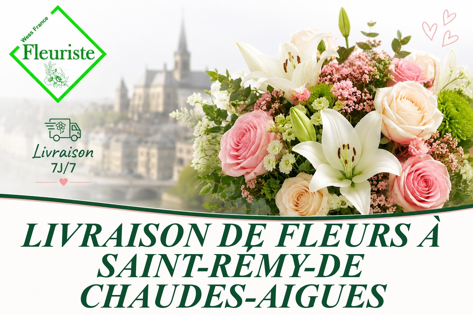 Livraison de fleurs à Saint-Rémy-de-Chaudes-Aigues