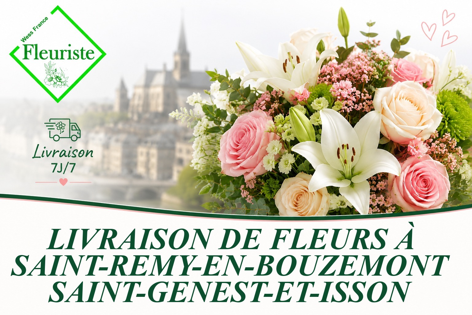 Livraison de fleurs à Saint-Remy-en-Bouzemont-Saint-Genest-et-Isson