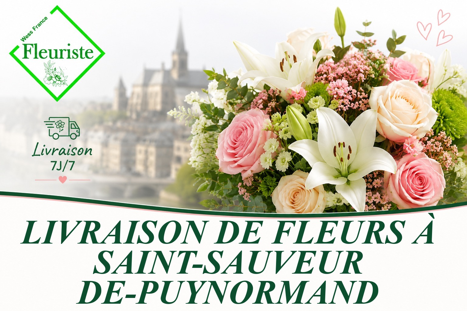Livraison de fleurs à Saint-Sauveur-de-Puynormand