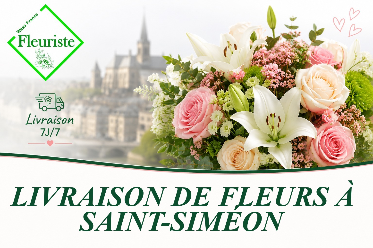 Livraison de fleurs à Saint-Siméon