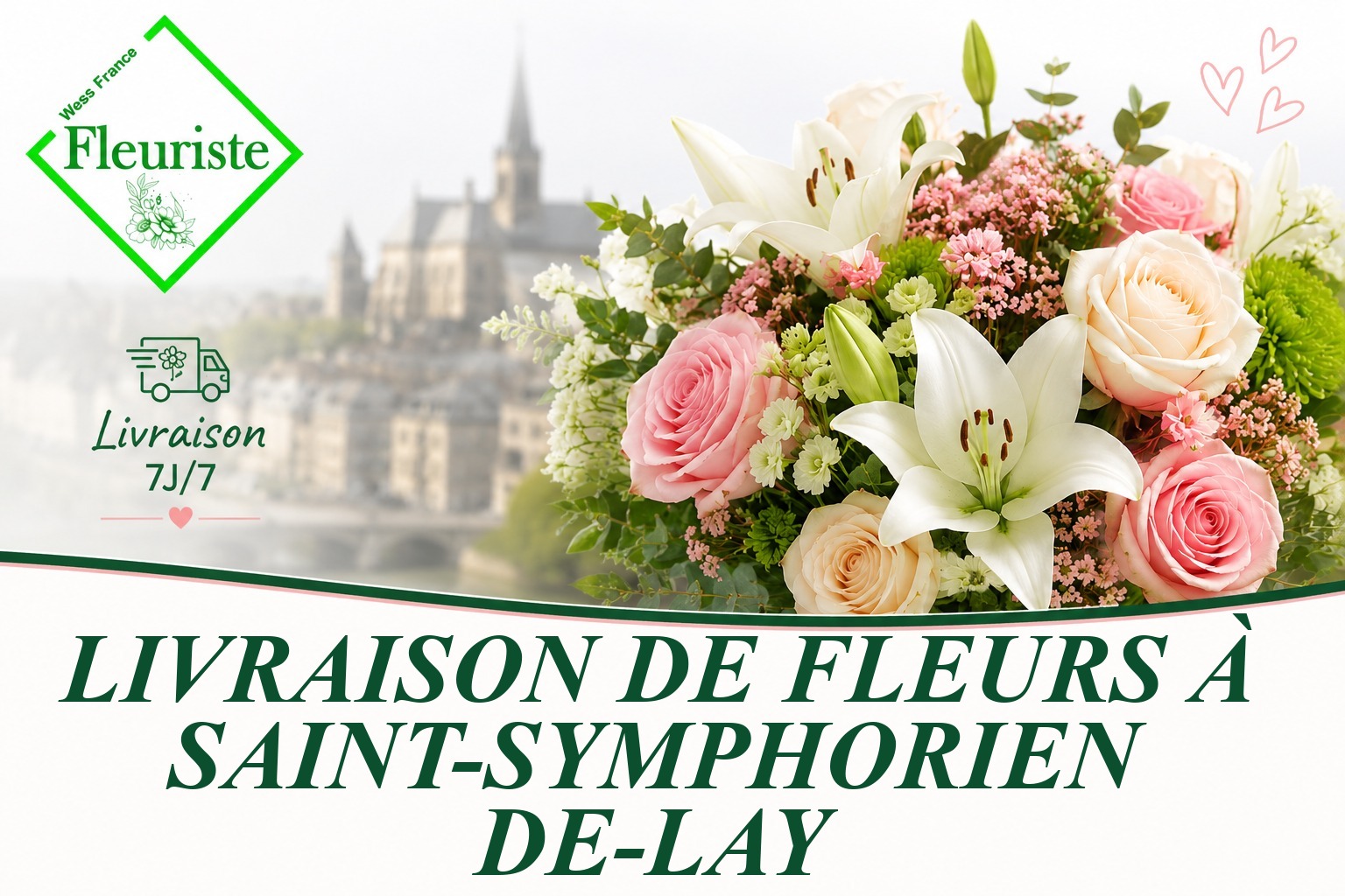Livraison de fleurs à Saint-Symphorien-de-Lay