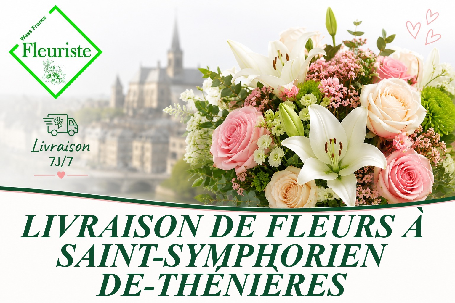 Livraison de fleurs à Saint-Symphorien-de-Thénières