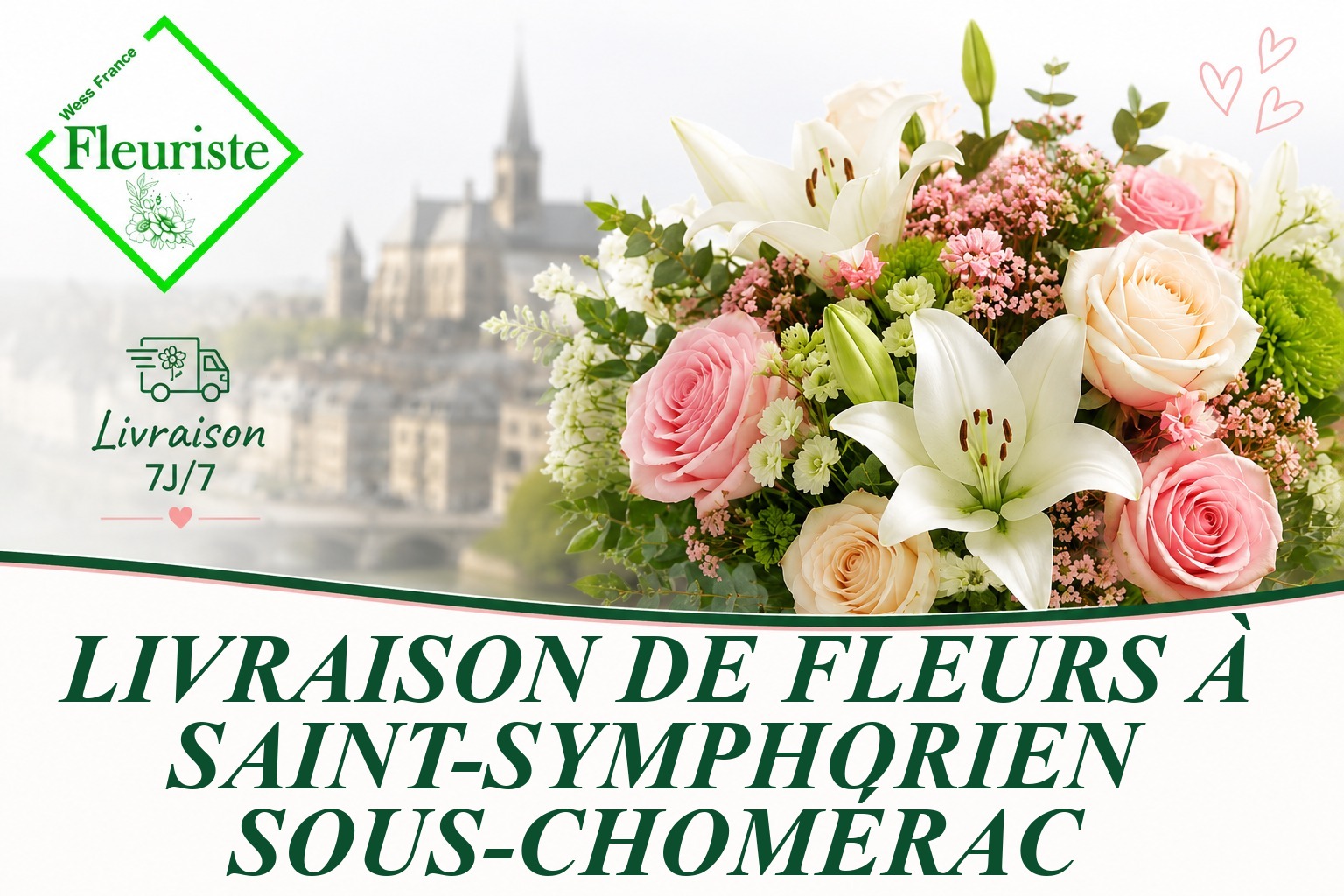 Livraison de fleurs à Saint-Symphorien-sous-Chomérac