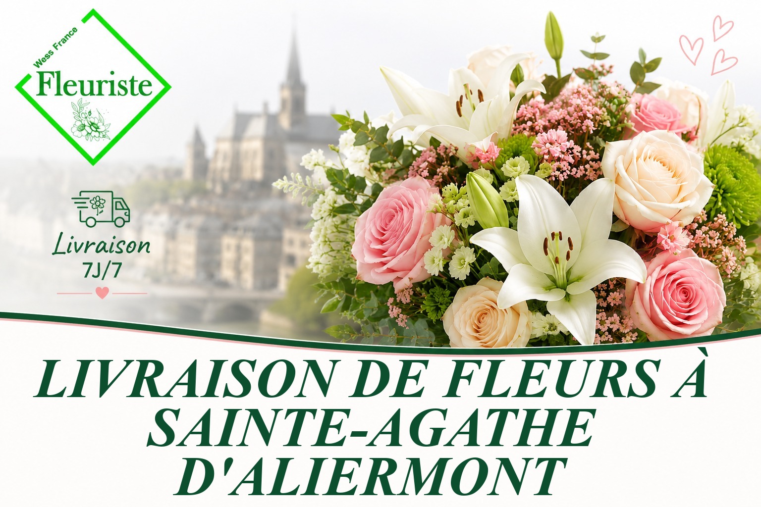 Livraison de fleurs à Sainte-Agathe-d'Aliermont
