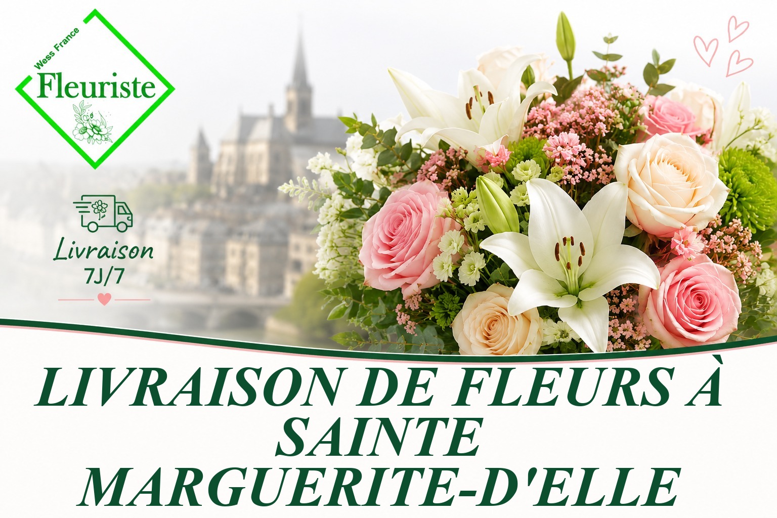 Livraison de fleurs à Sainte-Marguerite-d'Elle