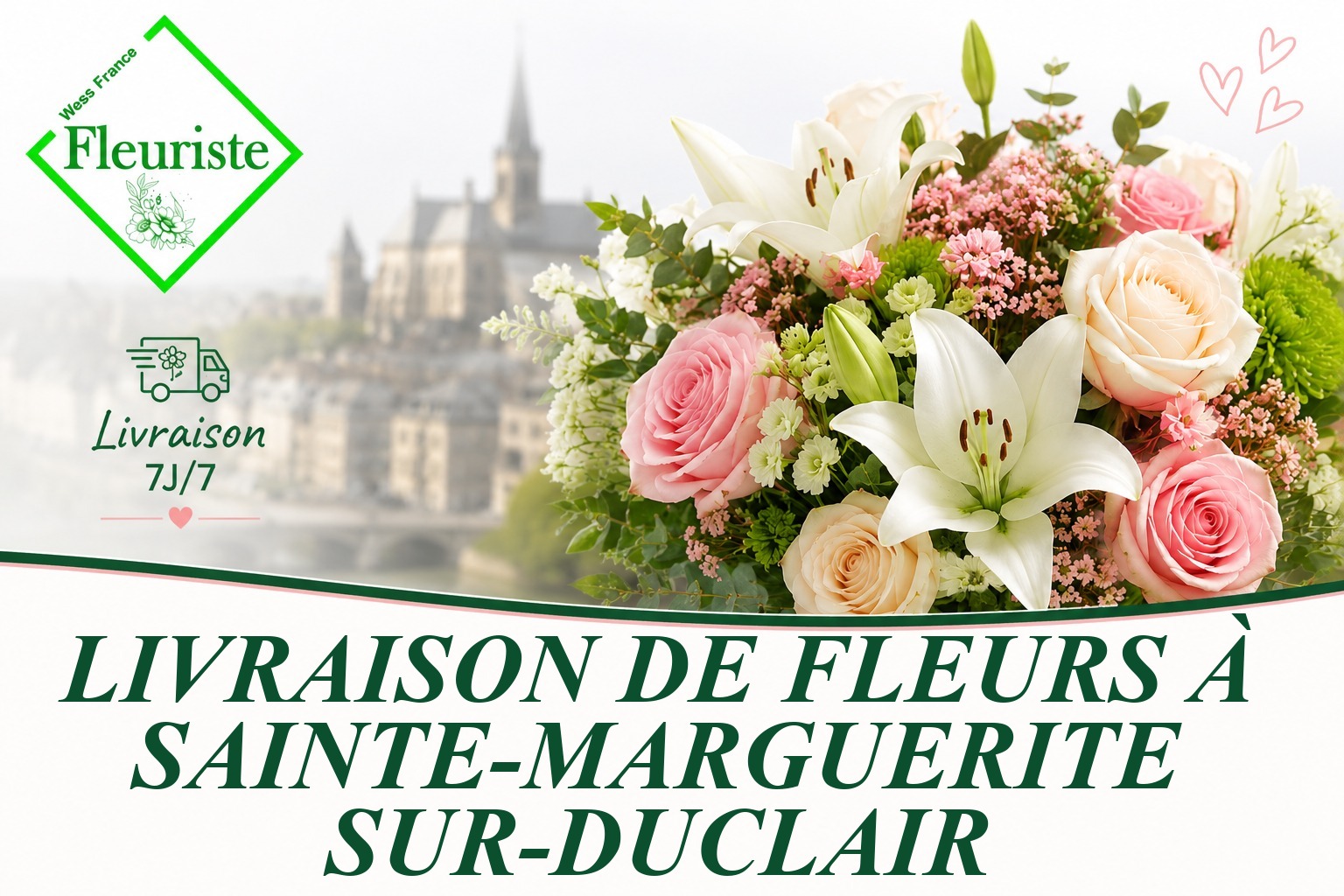 Livraison de fleurs à Sainte-Marguerite-sur-Duclair