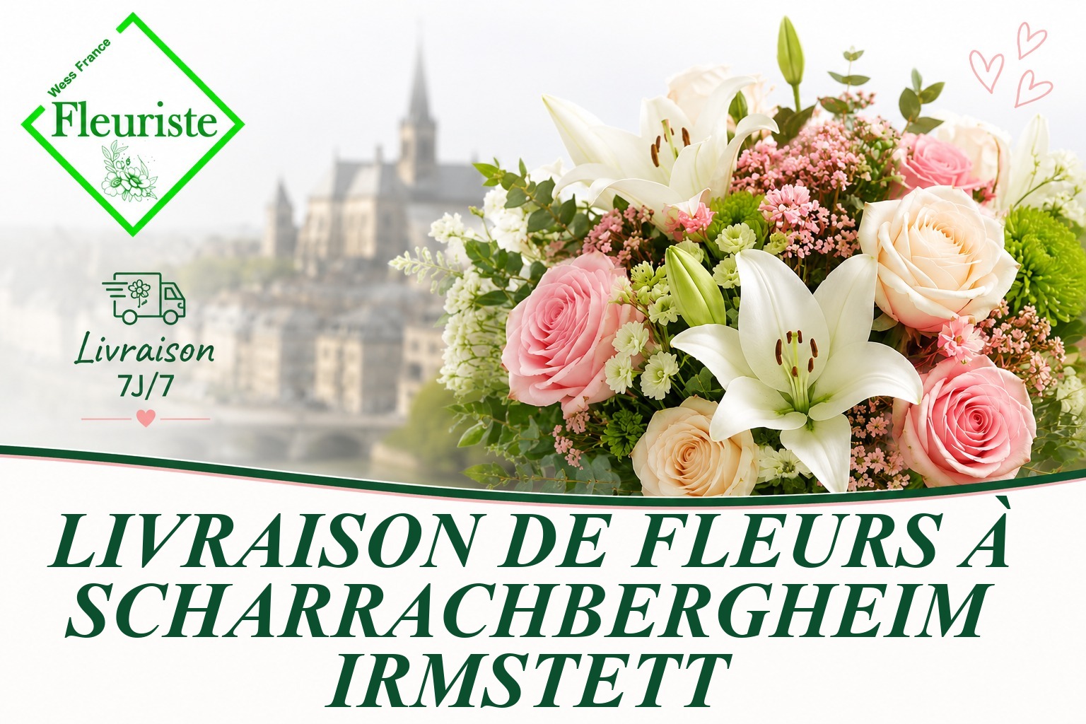 Livraison de fleurs à Scharrachbergheim-Irmstett