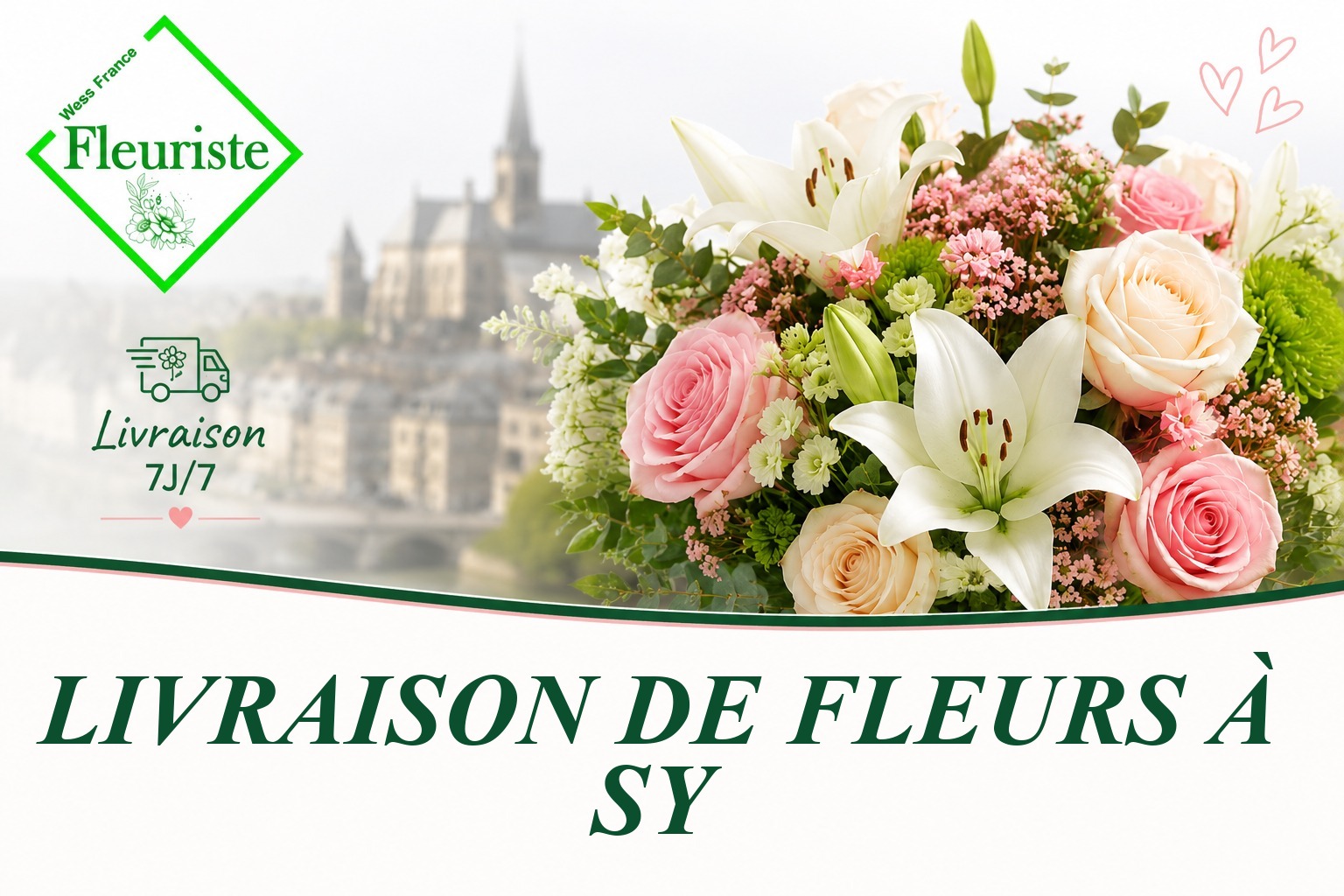 Livraison de fleurs à Sy