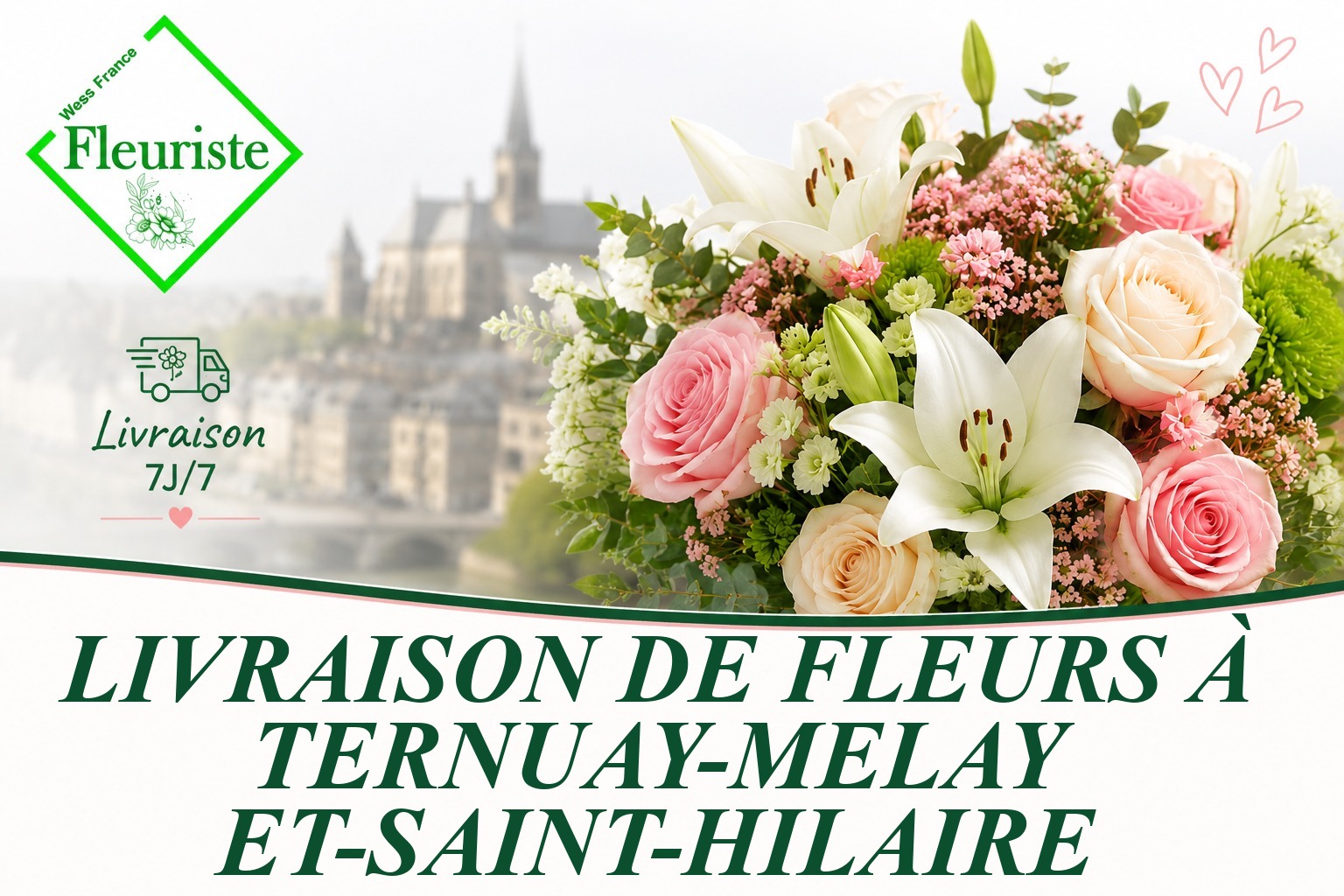 Livraison de fleurs à Ternuay-Melay-et-Saint-Hilaire