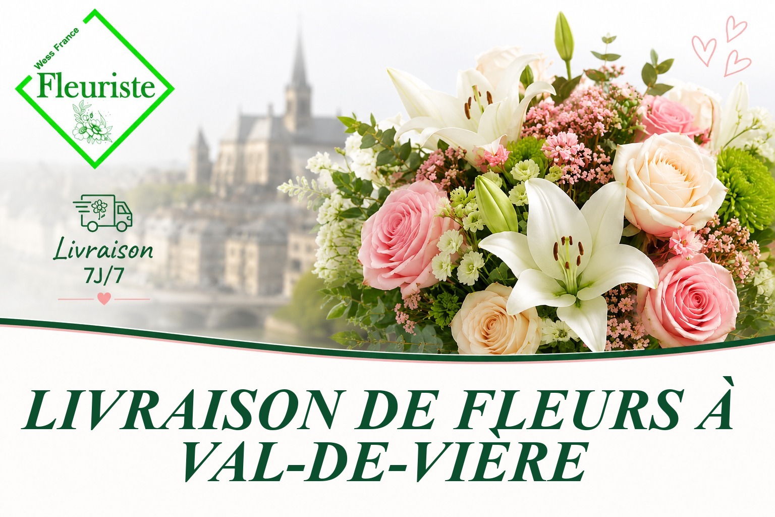 Livraison de fleurs à Val-de-Vière