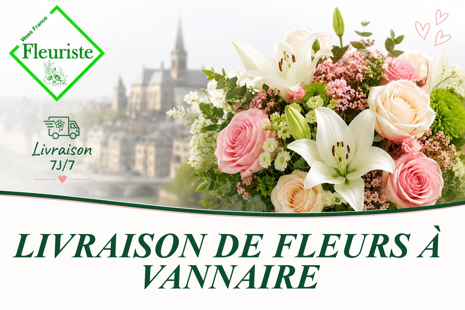 Livraison de fleurs à Vannaire