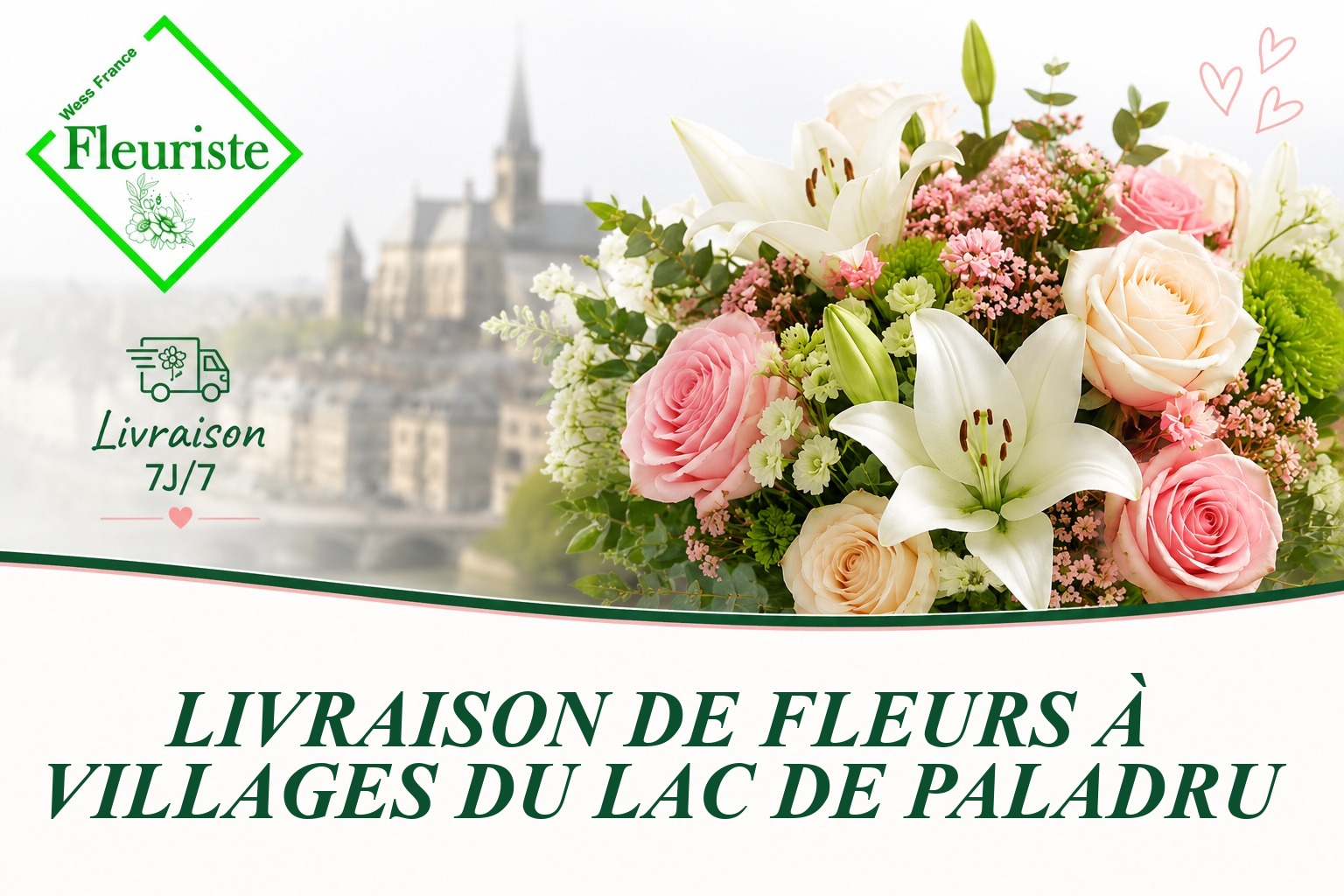 Livraison de fleurs à Villages du Lac de Paladru