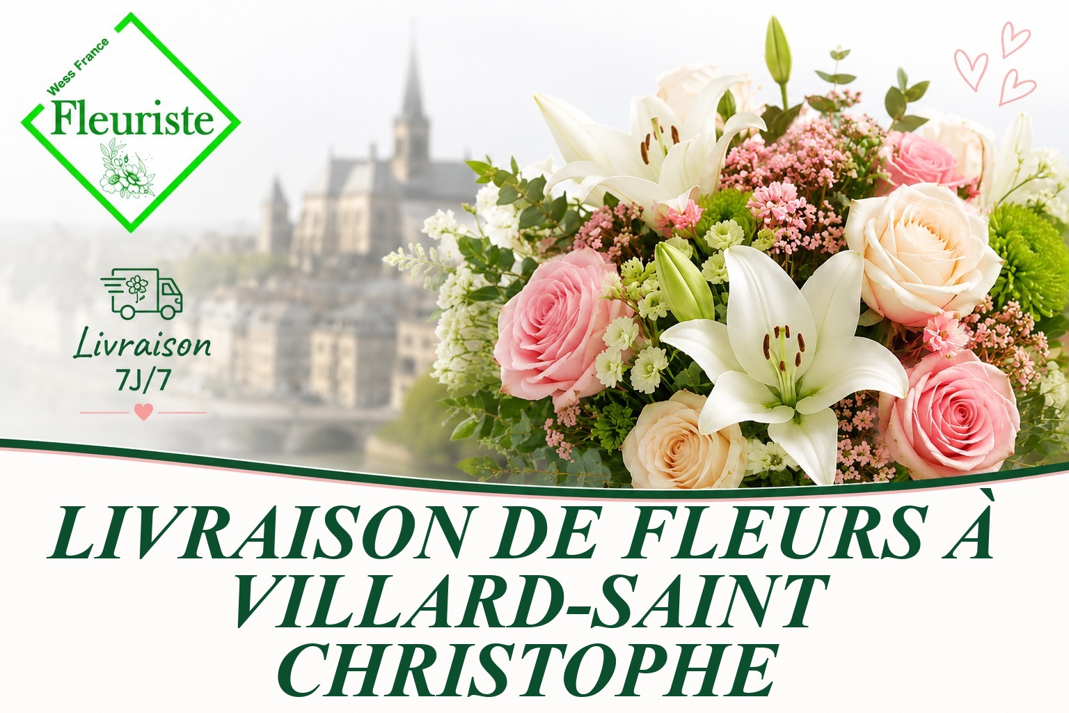 Livraison de fleurs à Villard-Saint-Christophe
