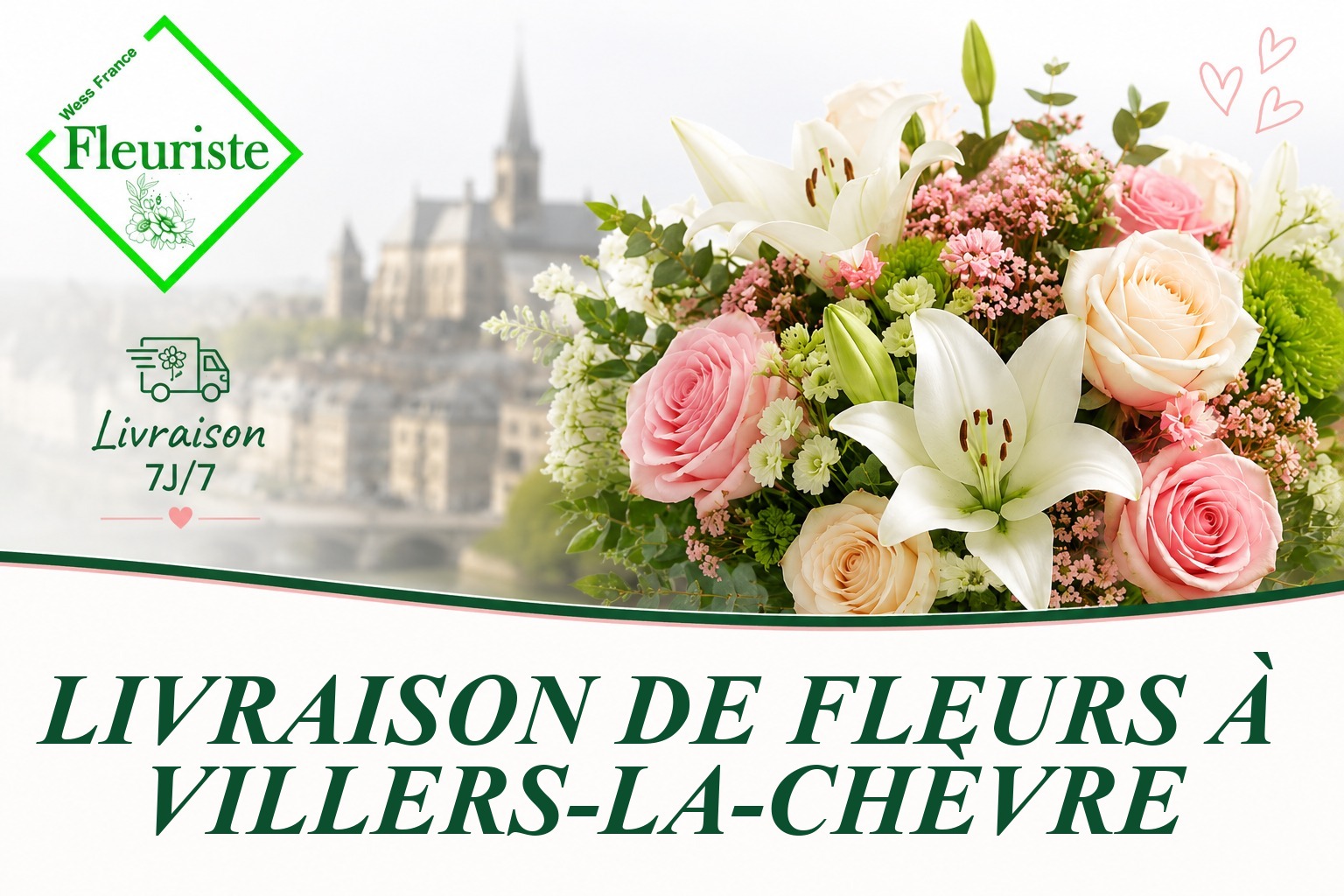 Livraison de fleurs à Villers-la-Chèvre