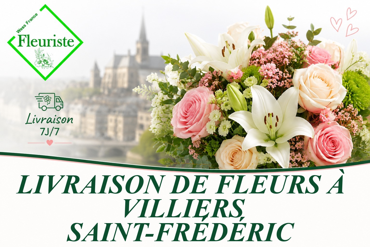 Livraison de fleurs à Villiers-Saint-Frédéric