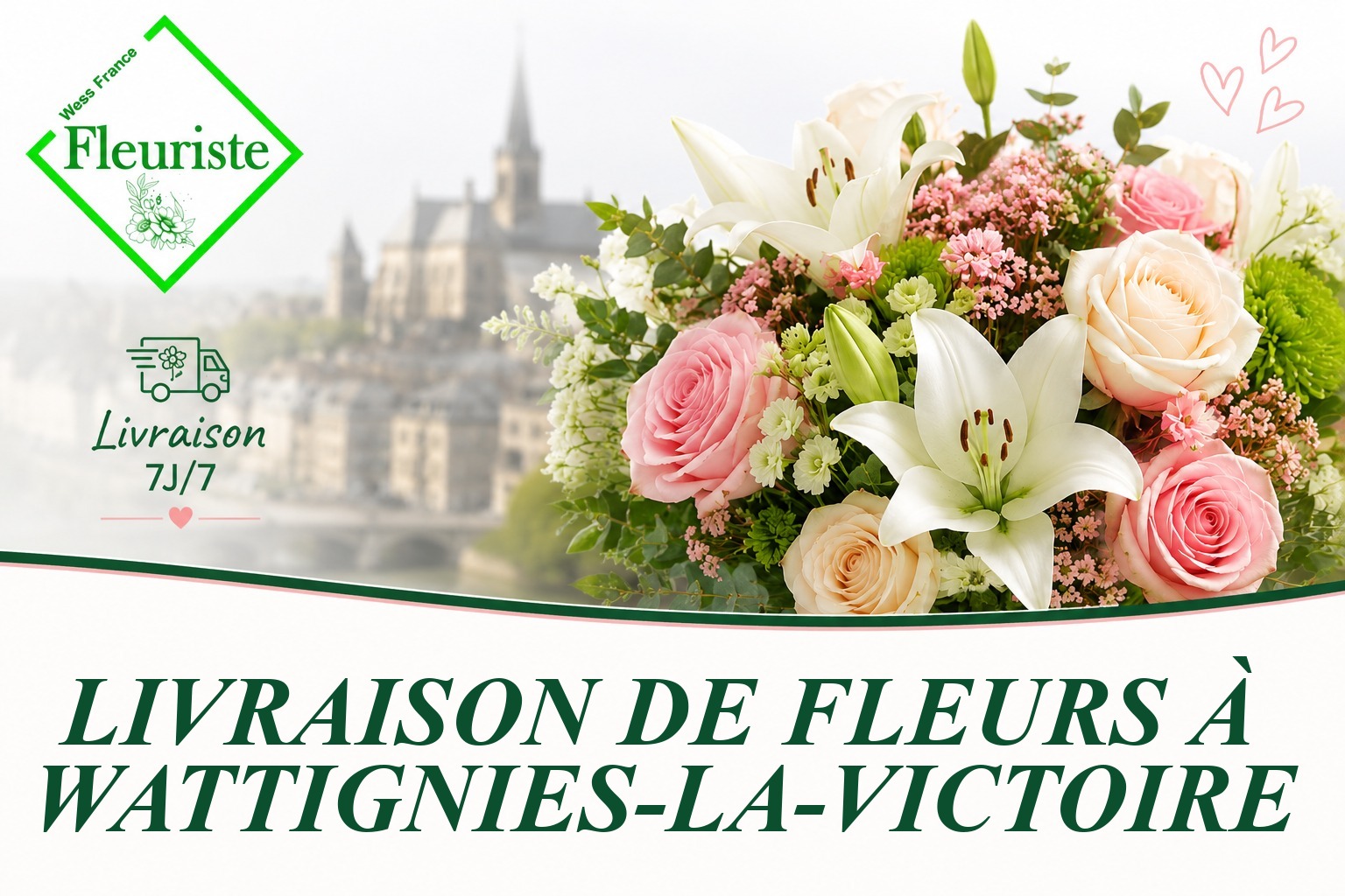 Livraison de fleurs à Wattignies-la-Victoire