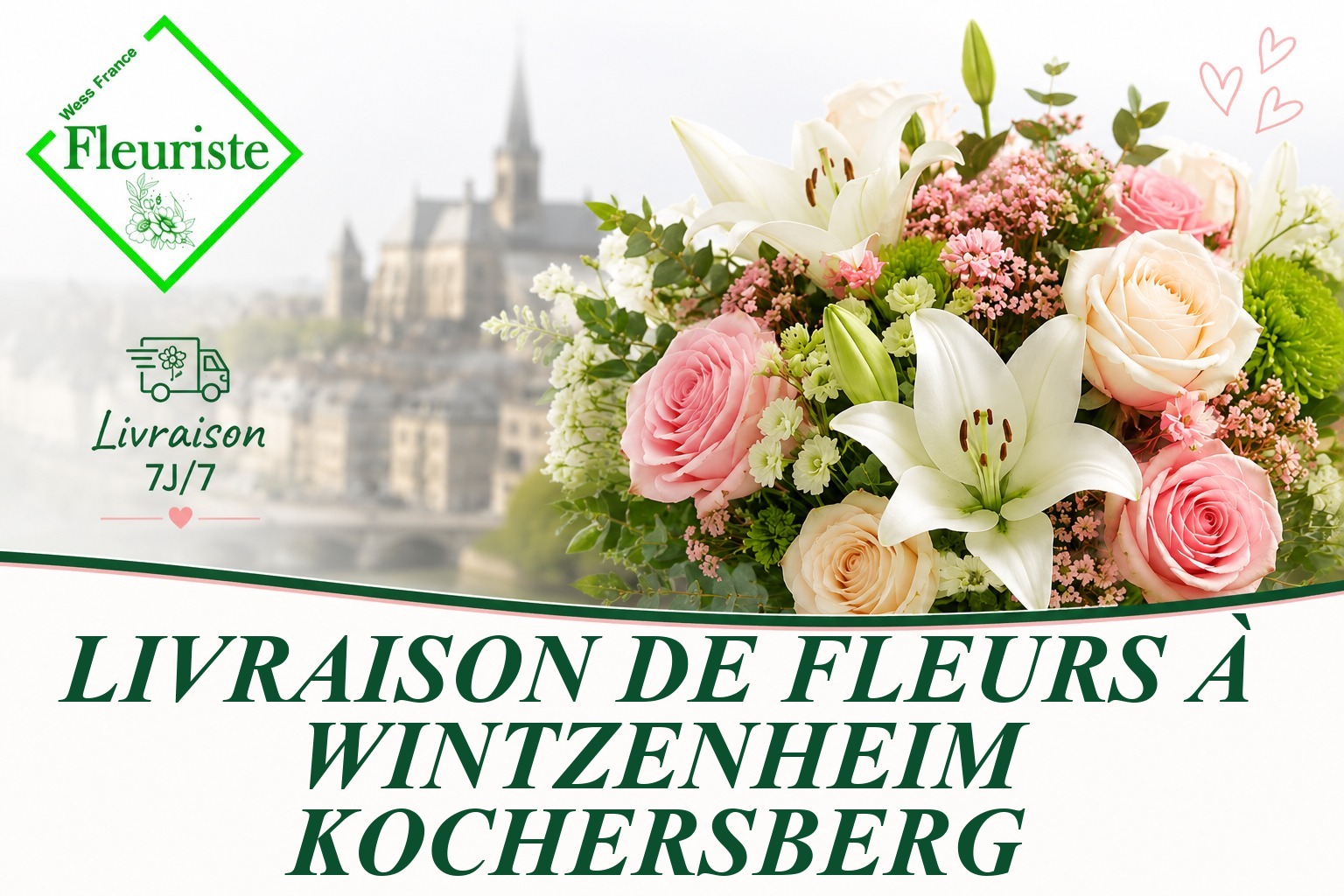 Livraison de fleurs à Wintzenheim-Kochersberg